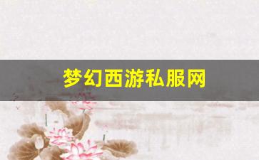 梦幻西游sf：梦幻西游私服网 (10)
