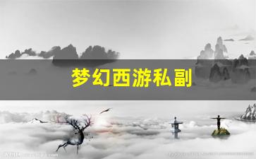 梦幻西游私副 (4)