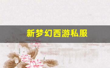 梦幻西游新开私服：新梦幻西游私服(梦幻西游手游) (4)