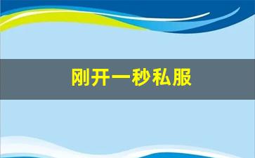 刚开一秒私服(刚开一秒手游传奇发布网) (3)