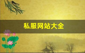 梦幻西游公益服网站：私服网站大全 (3)