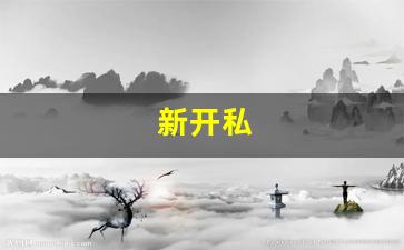 新开私(新开私人影院)