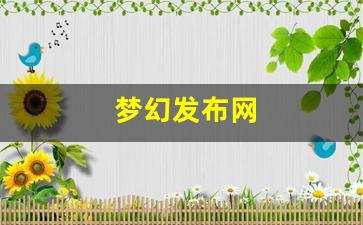 梦幻发布网(梦幻西游发布网) (2)