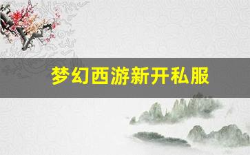 梦幻西游新开私服